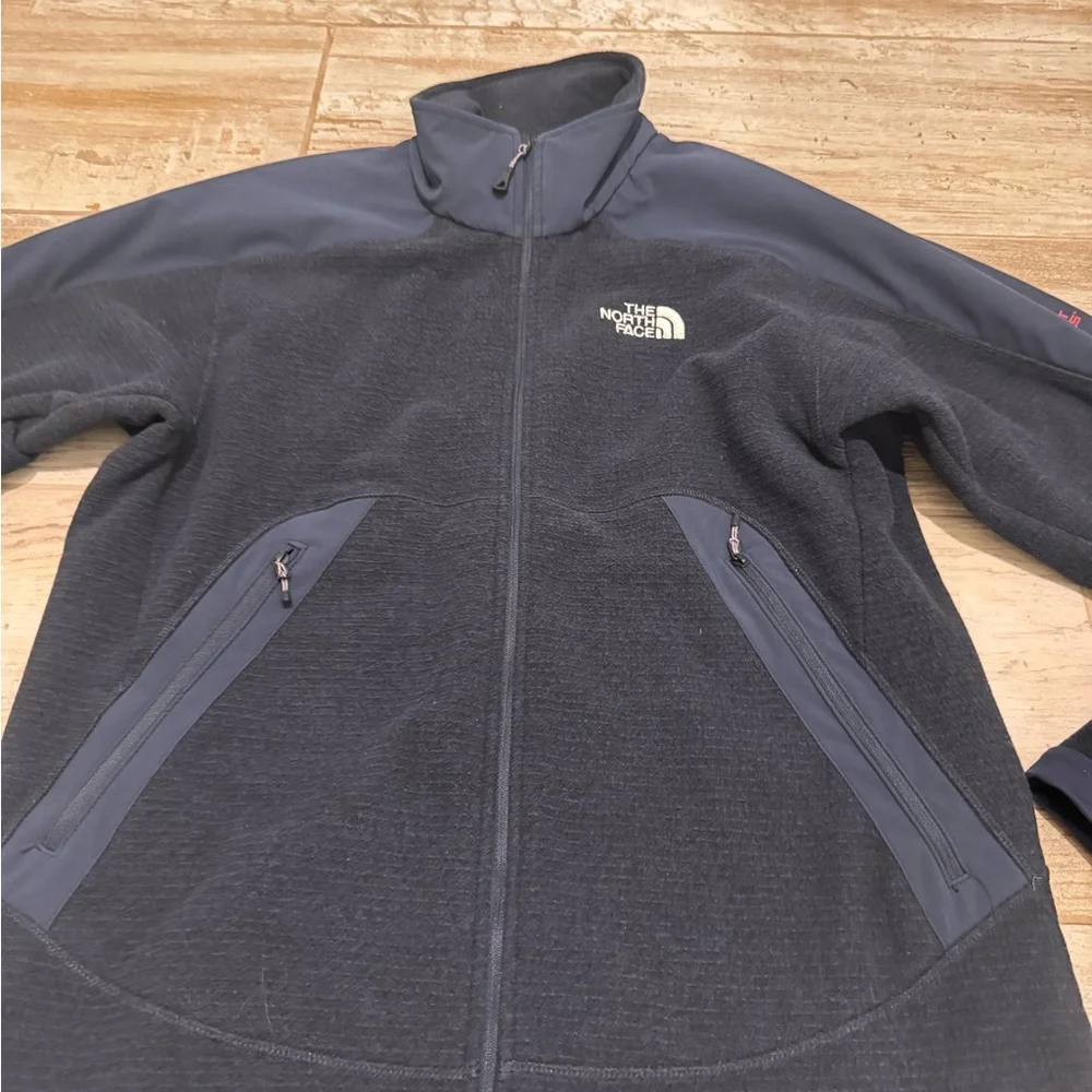 The North Face Navy Blue Performance Fleece Jacket Size L